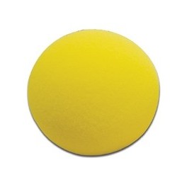 Balles en mousse - diamètres de 5,5 cm, 7 cm ou 9 cm - Coloris jaune -  Balles de rééducation - Robé vente matériel médical