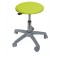 Tabouret circulaire base gris