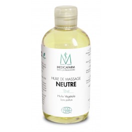 Huile de massage neutre- vegetale- MEDICAFARM 250 ml